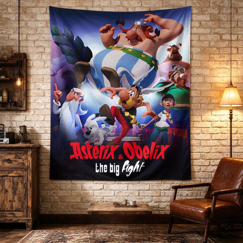 Asterix Obelix Der große Kampf Animationsfilm Poster Gruppenkunst Druck