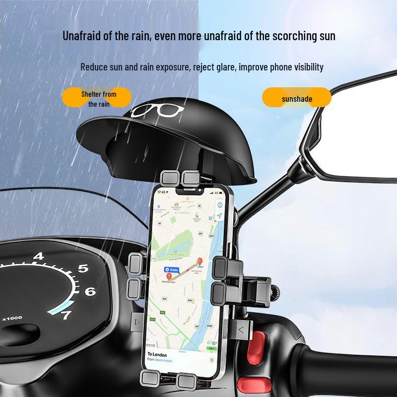 Waterproof Helmet/Bike Sunshade Octopus Phone Holder for Riders