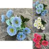 Country Style Silk Chrysanthemum Artificial Flower For Home Decor Photography Prop
