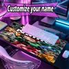 Mousepad Personalizat cu Nume și Model Demon Slayer, Covoraș pentru Birou Laptop PC, Covoraș Decorativ pentru Birou Acasă, Suport Tastatură Cadou