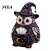 Woodland Animal Decor DIY Tissue Box Cover Kit, Owl Shape, Soft Textures Patchwork Easy Sewing Project Kit Handmade for Handicraft Enthusiast