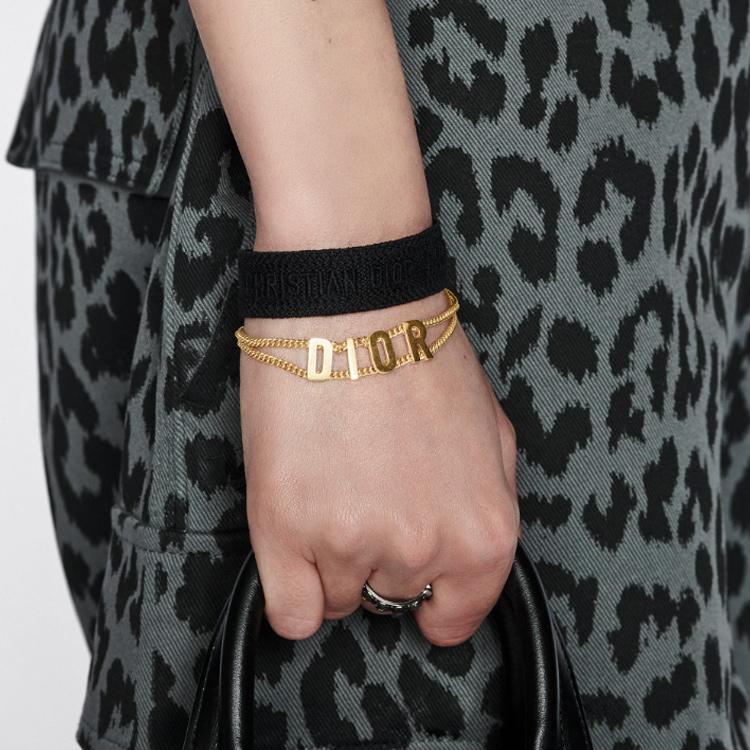 Dior Double Chain Metal Bracelet Women Bracelets B1677WOMMT-D300