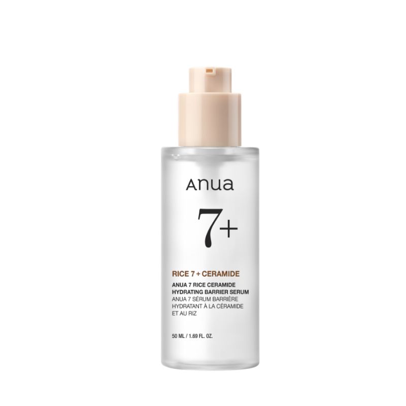 ANUA 7 Rice Ceramide Hydrating Barrier Serum Moisture Repair Face Serum 30ml