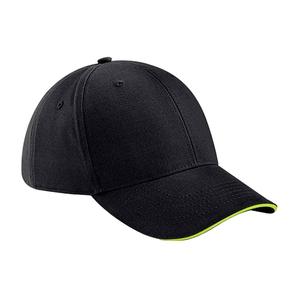 Beechfield Athleisure 6 Panel Baseball Cap