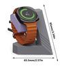 Smartwatch Charger Holder Power Adapter Geometric Charging Bracket Station Base Suitable For Watch 7/6/5 Wearable Device