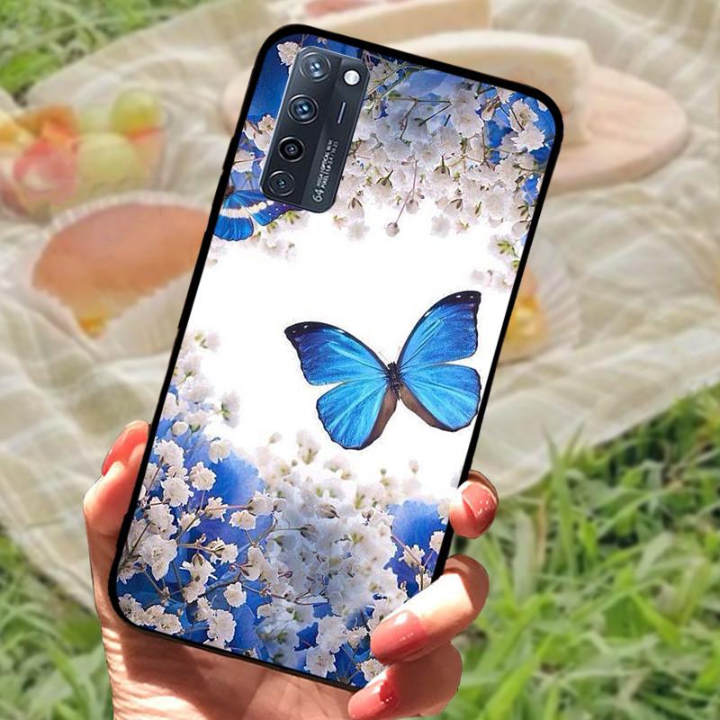 Para ZTE Axon 20 5G Funda Cubierta Silicona Suave Mármol Negro Parachoques Funda Coque para ZTE A20 5G A2121 4G Axon 20 Extreme Protectora