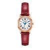 Jyullieoseu Ja-1474 Blue Hand Women'S Leather Watch