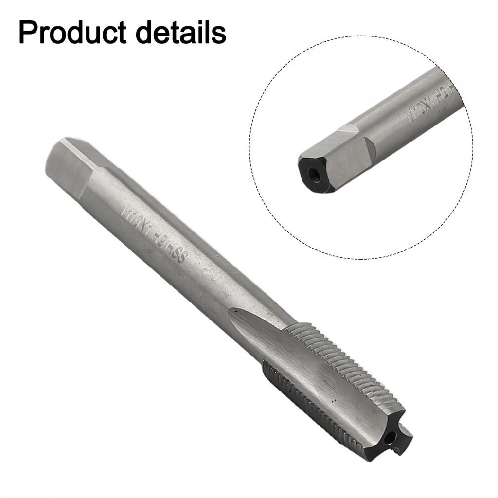 1pcs Hand Tap Metric Left M10X1.0mm Threading Metalworking Accessories