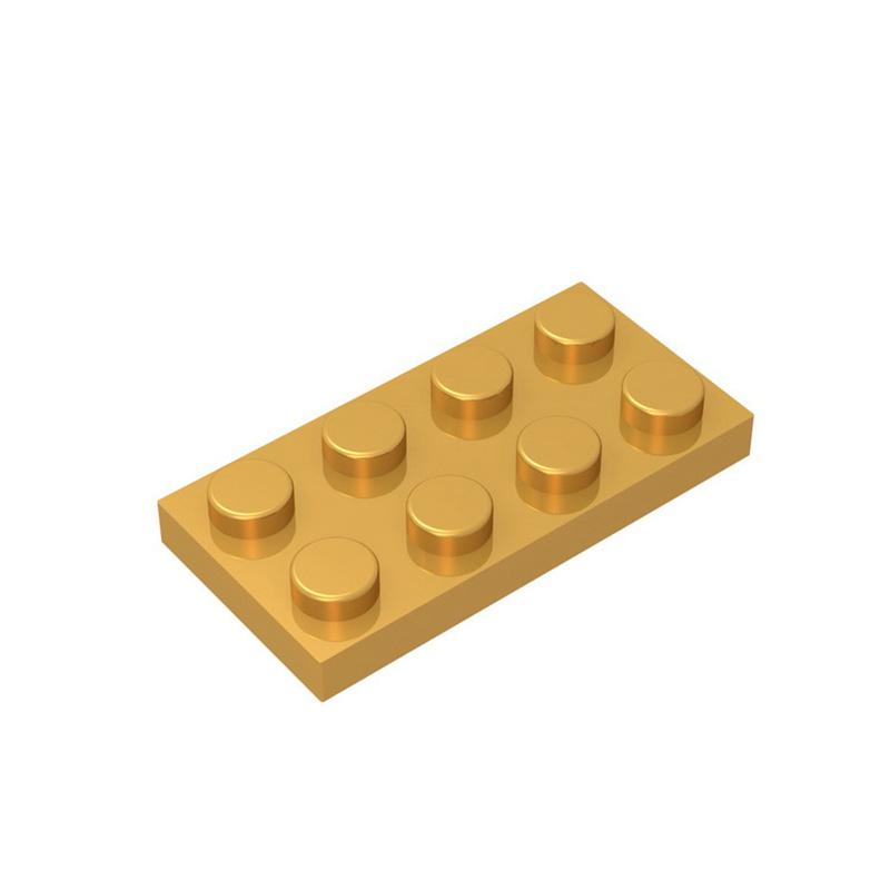 Non-Toxic Moc 10Pcs 3020 2X4 Plate Building Blocks Kit High-Tech Board Light Panel Bricks Particle Idea Toys Children Birthday Kid Gifts