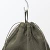 MUJI Polyester Mesh Drawstring Double 27 X 30 X 12 84475993 Bag, Type, Khaki, Medium, Approx. Cm,