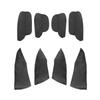 Car Interior Microfiber Leather Door Handle Panel / Center Armrest Cover Trim For Honda CRV 2012 2013 2014 2015 2016
