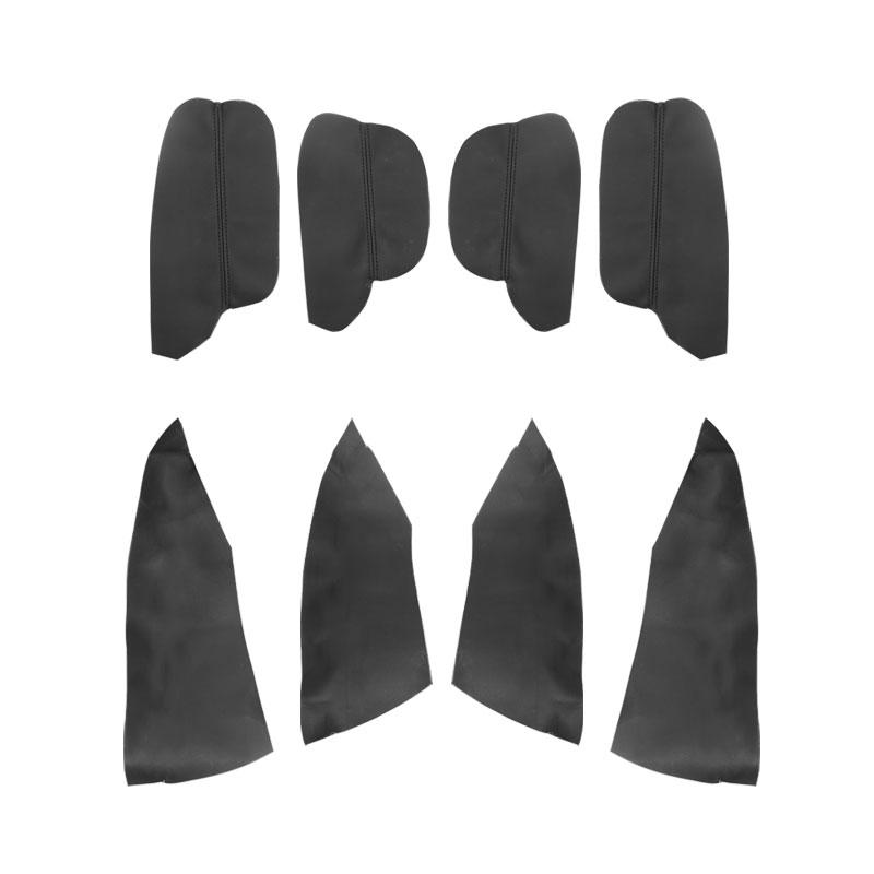 Car Interior Microfiber Leather Door Handle Panel / Center Armrest Cover Trim For Honda CRV 2012 2013 2014 2015 2016