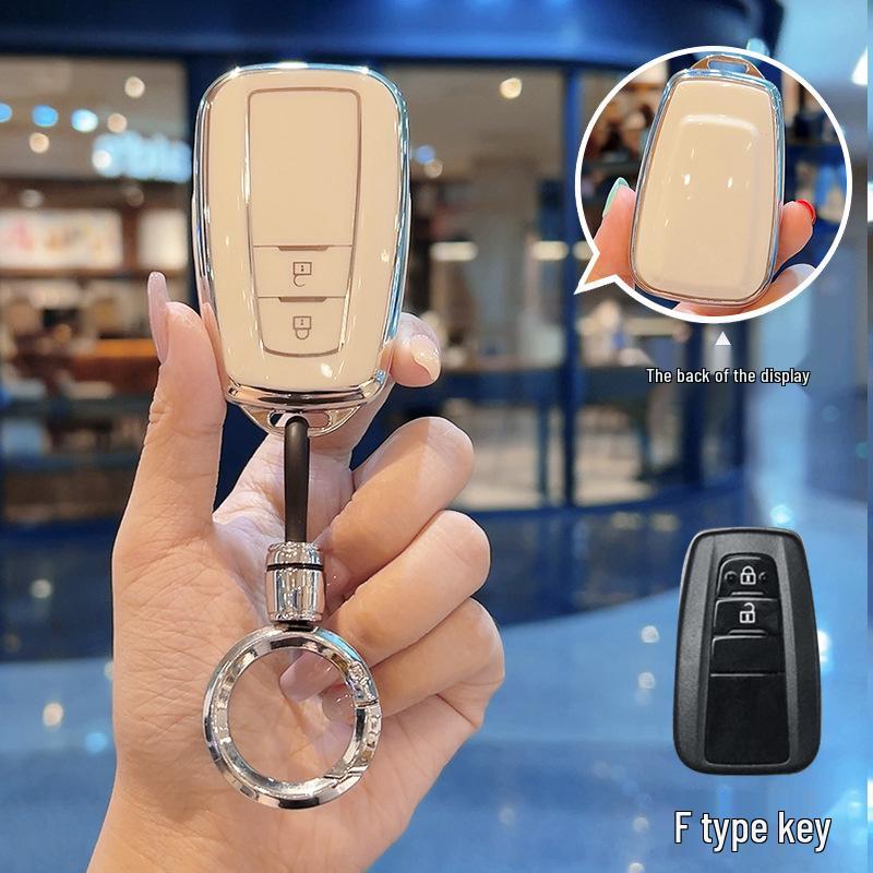 Toyota Key Cover for Camry, Corolla, RAV4, Land Cruiser, Avalon, and Viloran (Women's Edition).