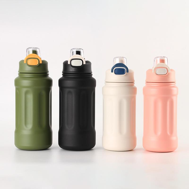 Outdoor Sports Bottle Fitness Cup Gift Customization Logo Large Capacity 316 Stainless Steel Vacuum Cup Portable With Handle