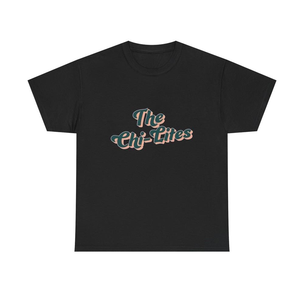 The Chi-lites Vintage Graphic T Shirt Unisex Heavy Cotton Tee