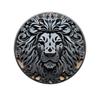 Round Metal Tin Sign Art Painting Wreath Decorative Plates Entrance Decor Gift Mask Theme For Bar Cafe Club Home Room Wall Decor