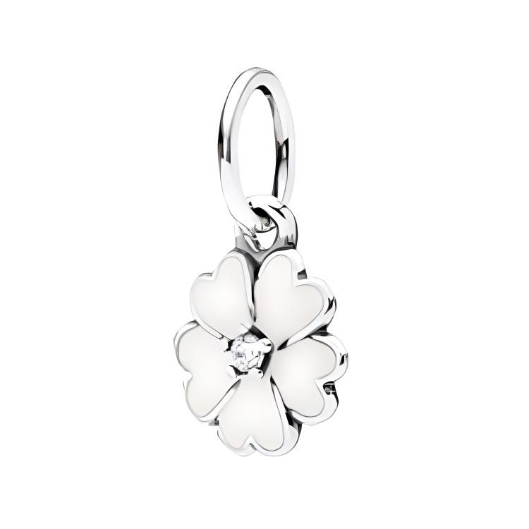 Pandora Primrose Flower Pendant Women pendant White 390365EN12 Box