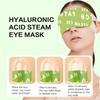 10pcs Hyaluronic Acid Steam Eye Masks, Latex-Free, Moisturizing Eye Treatments for All Skin Types, Soothing Nap & Travel Steam Compress with UV Block