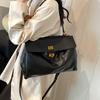 Ladies Large Capacity Shoulder Bag Stylish Commuter Tote Bag High-Quality Soft PULeather Underarm Bag Single Shoulder Bag Trendy