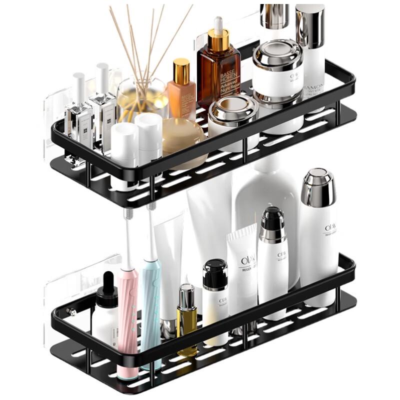 Shangmeida Wall-Mounted Space Aluminum Bathroom Shelf