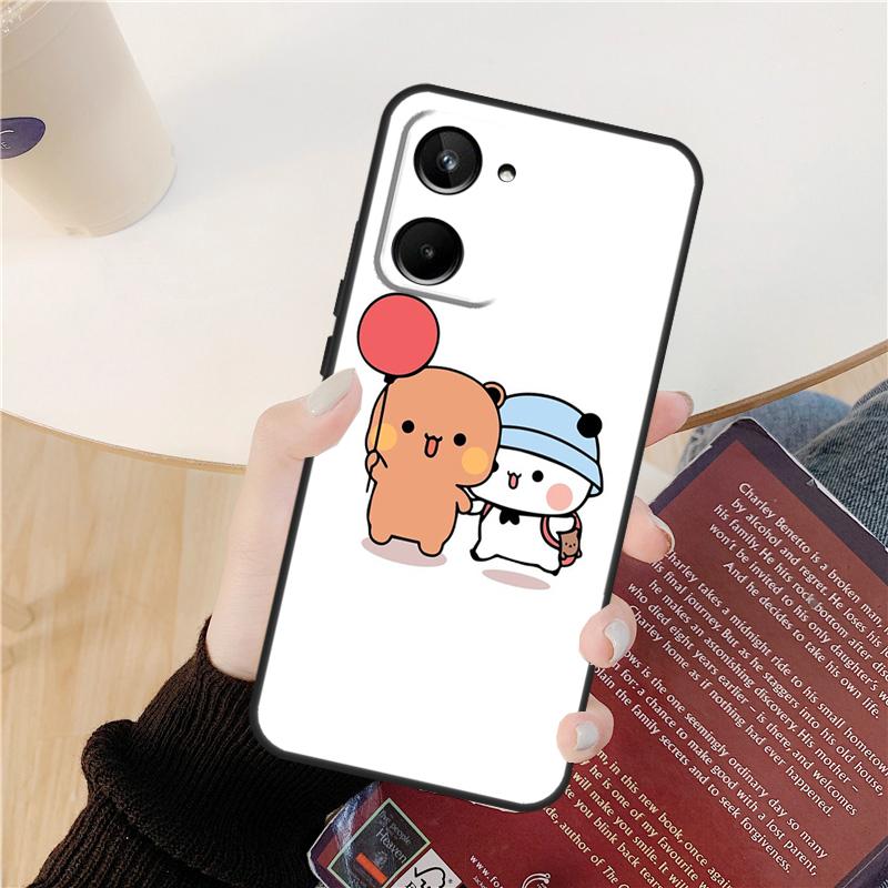 Cute BuBu DuDu Case For Realme 10 Pro Plus 8 9 GT Neo 3 5 2 Pro 3T 2T C21 C30 C31 C33 C35 C55 C25Y C21Y