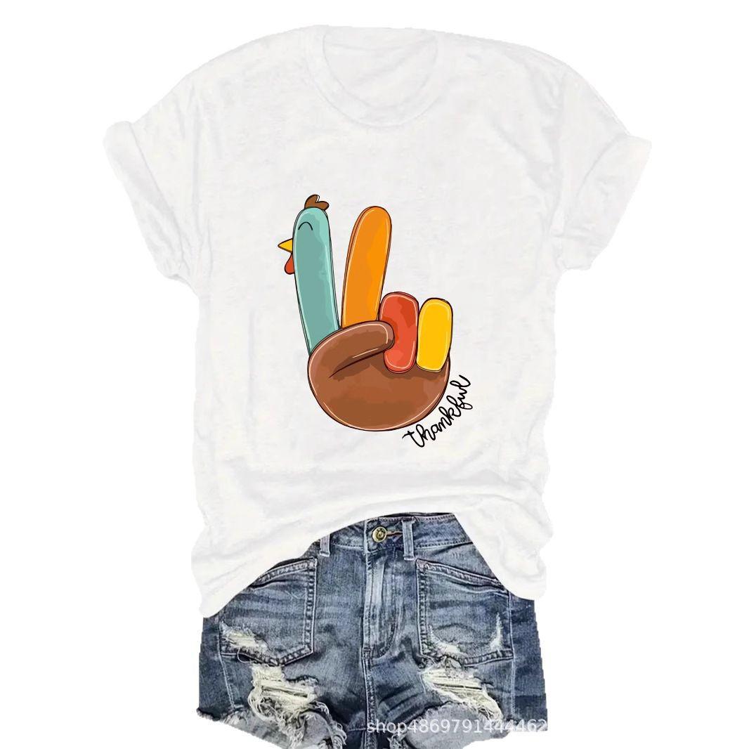 

Женская футболка кросс-бордерной моды L белый