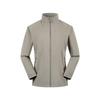 Qiaogerei Unisex Stand-up Collar Windbreaker Jacket