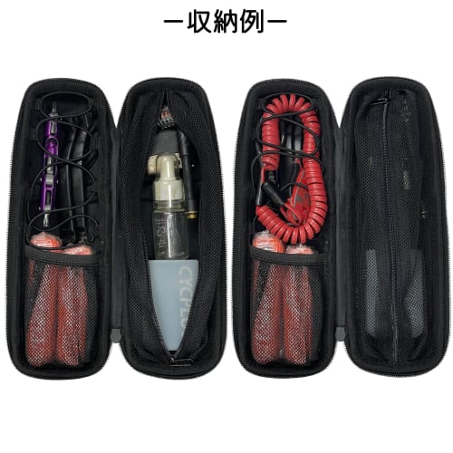 PRCCA Medium-Size Tool Case, Cycle Bottle Shape | Large-Capacity Tool Bottle Case that Fits Bicycle Bottle Cages, Cycle Tool Case with Tube Storage, L