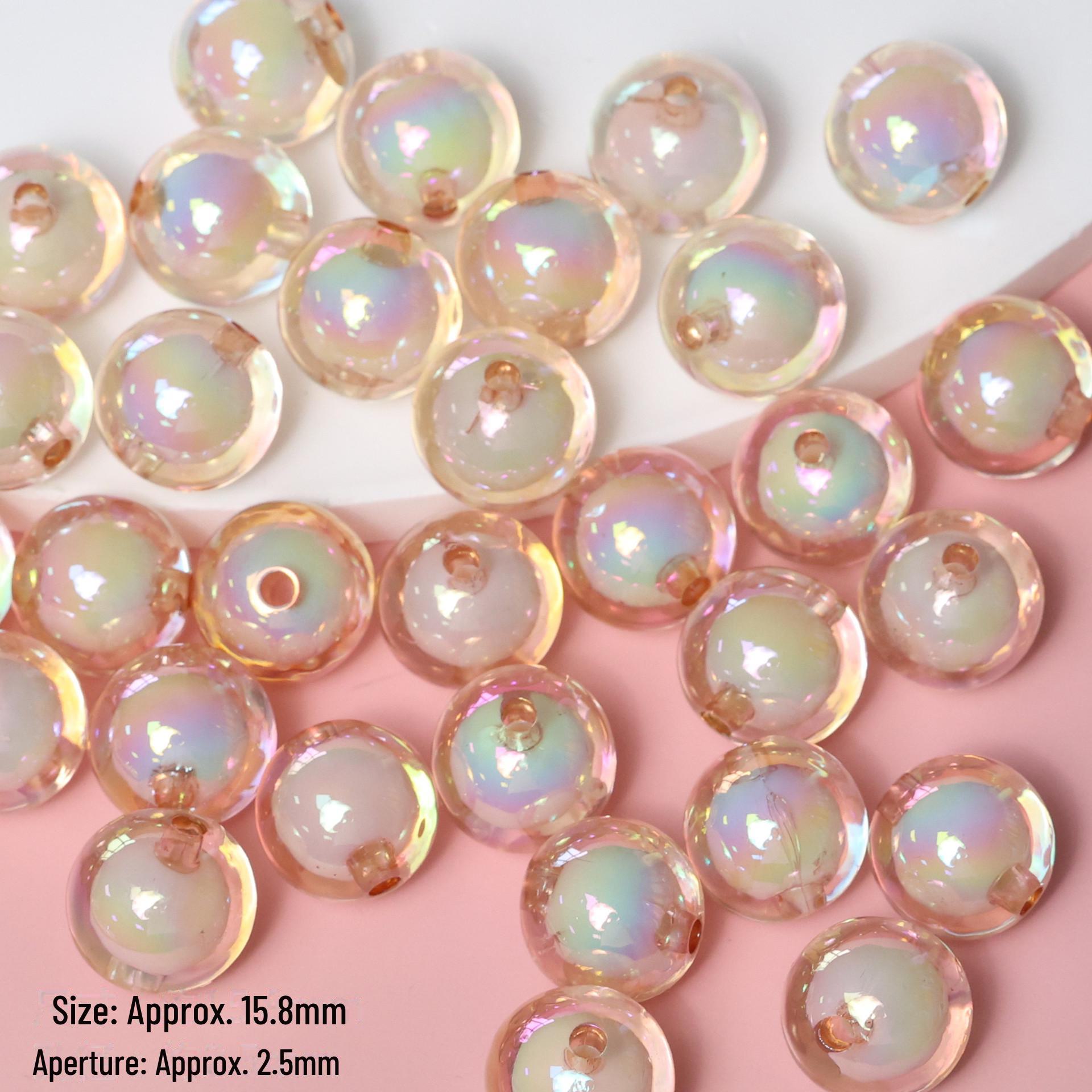 

Cute Coffee-Toned Butterfly Flower Love Acrylic Beads for DIY Phone Chains and Necklaces