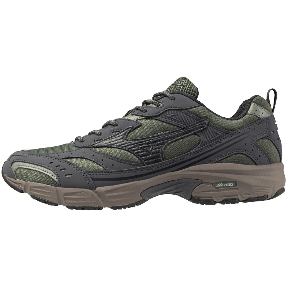 

Mizuno MXR Casual Olive Green x Black x Metallic Size 3E Sneakers, Fashion, Commuting, School, Lifestyle, Gray, 28.5 cm,