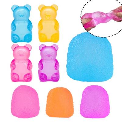 Candy Squeeze Toy Stress Anxiety Relief Waterdrop Bear Cube Sensory Toy Teens
