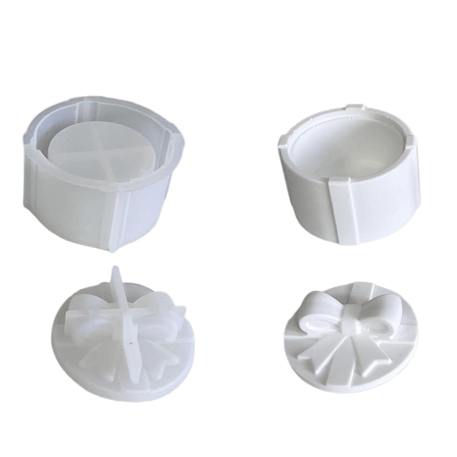 

Набор форм для поделок из смолы своими руками, органайзеры для украшений, силиконовые формы для подарочных коробок для домашнего декора и подарочная коробка для хранения с крышкой T4