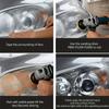 DIY Headlight Restoration Kit for Car, Cleaning and Polishing, Car Headlight Repair and Cleaning Kit, Retreading Tools!