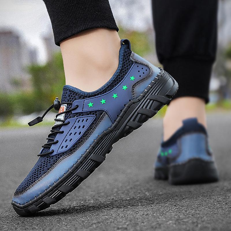 Men's Casual Sneakers Beach Sandals Hole Shoes Outdoor Casual Shoes Summer