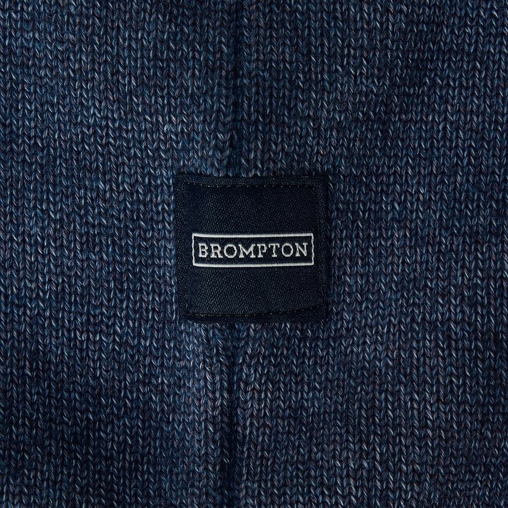 BROMPTON LONDON Bio-Washing Cotton Sweater - D/Blue (P253Mkt410)