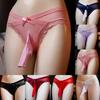 Fashionable Lacework Bowknot Panties Knickers for Men's Trendy Briefs Underwear