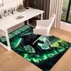 1PC Green Saint-Etienne Football  Rug Game Carpet, Floor Mat for Bedroom Living Room Entryway Rug, Home Decor Idea Gift for Christmas birthday
