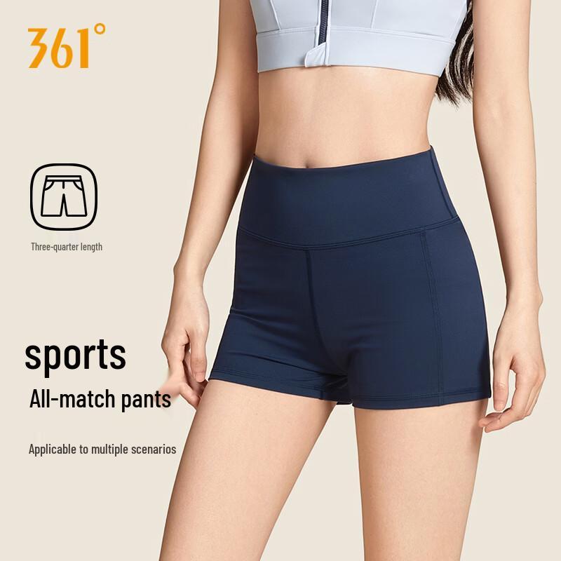 361° Women s High-Waist Yoga & Cycling Shorts L