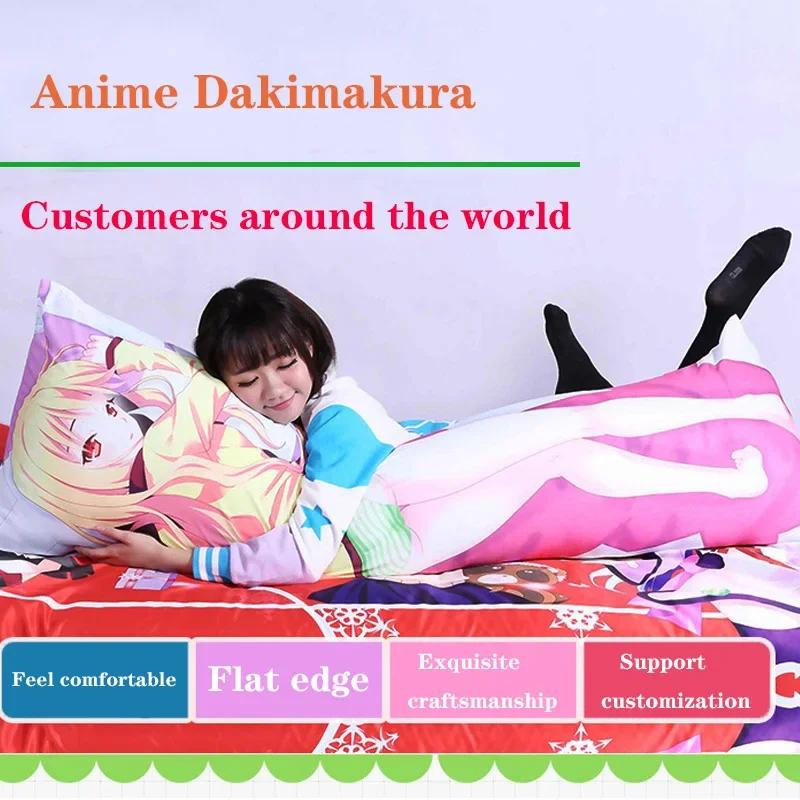 Body Hugging My Hero Academia Pillow Case Anime Dakimakura Double Sided Otaku Waifu Bakugou Katsuki Pillowcase DIY Custom Covers