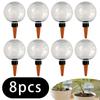 8Pcs Automatic Watering Balls, No Batteries Required, Large Size, Made Of Plastic, Suitable For Both Indoor And Outdoor Use. Self-Watering Balls