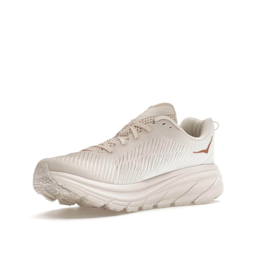 HOKA Rincon 2 Eggnog Roségold Damen Sneaker Creme 1119396-ERGL