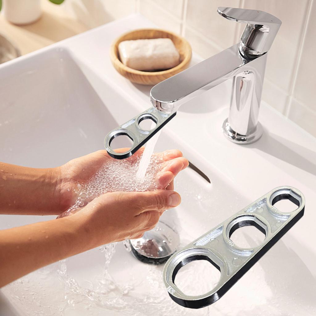 Efficient Tap Strainer Key Faucet Aerator Removal Tool Upgrades for Easy Faucet Aerator Removal & Water Flow Adjustment