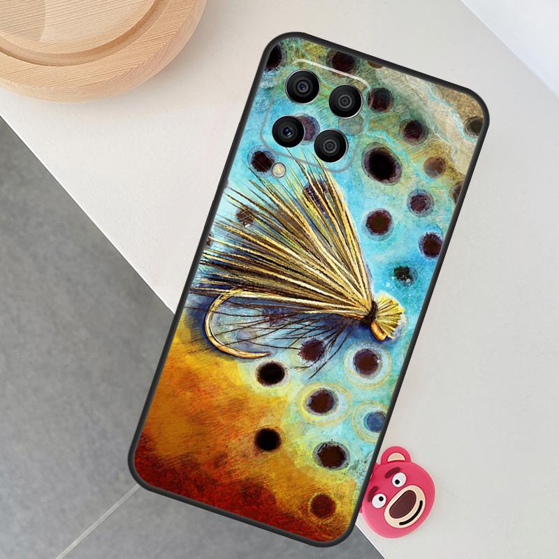 Trout Fish Fishing Case For Samsung Galaxy M12 M32 M52 M15 M35 M55 M31 M56 M36 M16 M06 M13 M33 M53 M14 M34 M54
