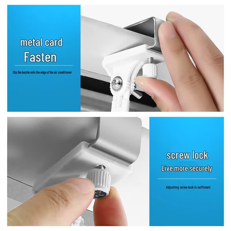 Deflector de Viento Ajustable para Aire Acondicionado Central