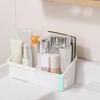 Adjustable Extendable Mirror Cabinet Storage Box White Lipstick Storage Box  Kitchen
