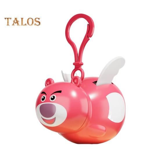 Schlüsselanhänger mit Tiermotiv und Flügeln, bunt, Anhänger, für Rucksack, Tasche, Gepäck