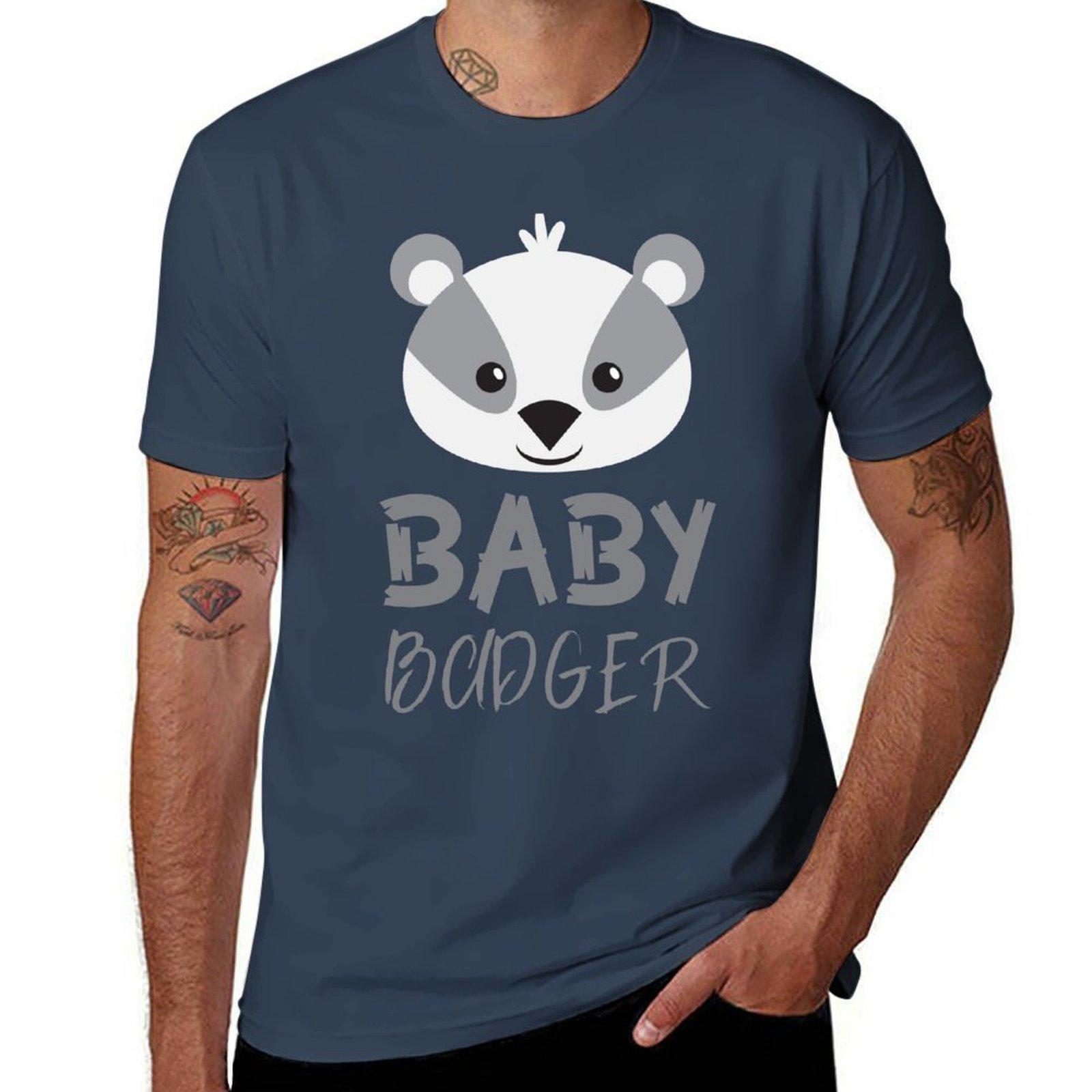 Baby Badger (With Matching Mama Badger And Papa Badger) Tshirt Trend Art Print Tshirt S