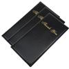 1/2/3Pcs PU Check Folder Guest Check Card Holder Restaurant Check Presenters Guest Bill Server Menu Folder Checkbook Organizer