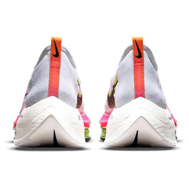 Nové Nike Air Zoom Alphafly Next% Flyknit bílé růžové DJ5455-100