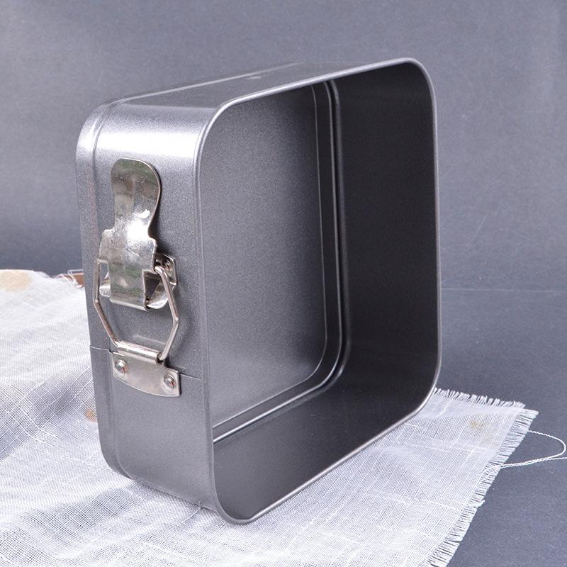3Pcs/Set Carbon Steel Square Shape Cake Tins Mold Non Stick Baking Trays Pan